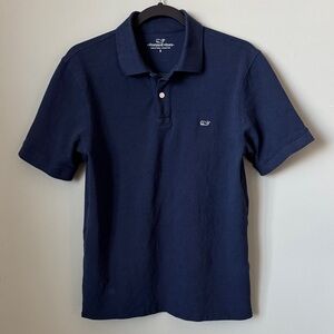 Vineyard Vines Classic Navy Polo Shirt Men’s Small